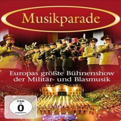 Various Artists - Music Parade: Europe Grandiose Show of Military &amp; Brass Bands (PAL방식)(DVD) (2013)