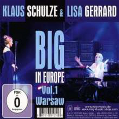 Klaus Schulze & Lisa Gerrard - Big In Europe Vol.1 - Warsaw 2009 (NTSC)(All Code)(2DVD+CD)(Digipack)(DVD) (2013)