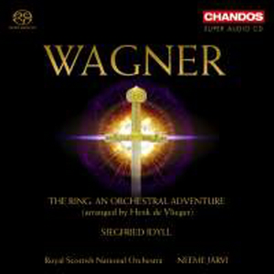 바그너 편곡 1집 - 관현악 어드벤쳐 (Wagner Transcriptions Vol.1 - Wagner Ring: Orchestral Adventure) (SACD Hybrid) - Neeme Jarvi