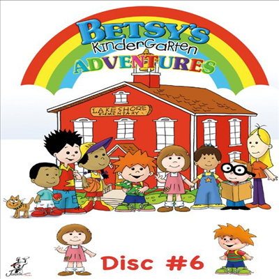 Betsy&#39;s Kindergarten Adventures 6 (벳시의 유치원 모험 6) (지역코드1)(한글무자막)(DVD)