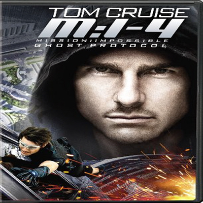 Mission Impossible: Ghost Protocol (미션 임파서블: 고스트 프로토콜)(지역코드1)(한글무자막)(DVD)