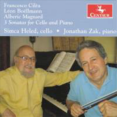 칠레아, 보엘만 & 마그나르디: 첼로 소나타 (Cilea, Boellmann & Magnard: Cello Sonatas)(CD) - Simca Heled