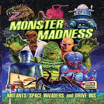 Monster Madness: Mutants, Space Invaders And Drive-ins (몬스터 매드니스)(한글무자막)(DVD)