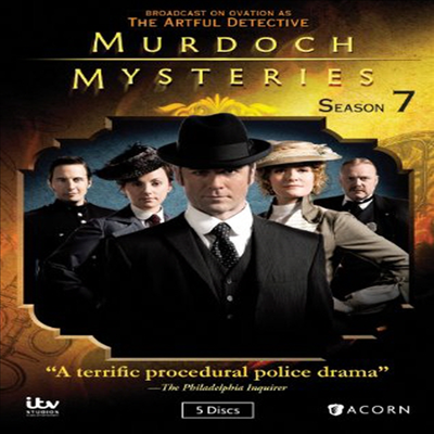 Murdoch Mysteries: Season 7 (머독 미스터리: 시즌 7)(지역코드1)(한글무자막)(DVD)