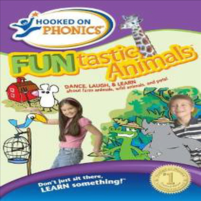 Hooked on Phonics: Funtastic Animals (후크드 온 피닉스 : 펀타스틱 애니멀스)(지역코드1)(한글무자막)(DVD)