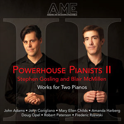 2 피아노를 위한 현대음악 작품집 (Powerhouse Pianists II - Works for Two Pianos)(CD) - Stephen Gosling