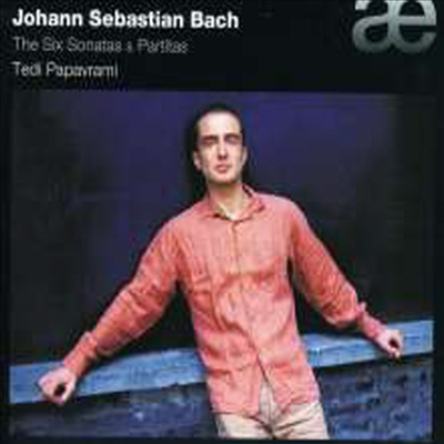 바흐: 무반주 바이올린을 위한 소나타와 파르티타 1번 - 3번 (Bach: Violin Solo Sonatas & Partitas Nos.1 - 3 BWV 1001-1006) (2CD) - Tedi Papavrami