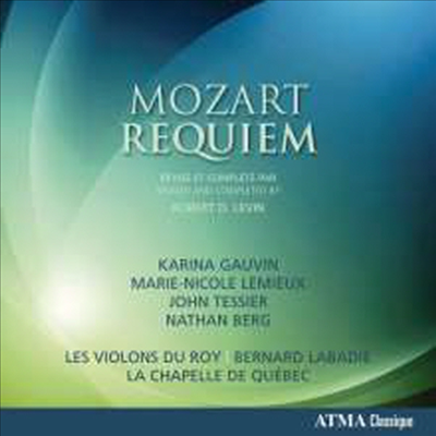 모차르트: 레퀴엠 - 레빈 판본 (Mozart: Requiem in D minor, K626)(CD) - Bernard Labadie