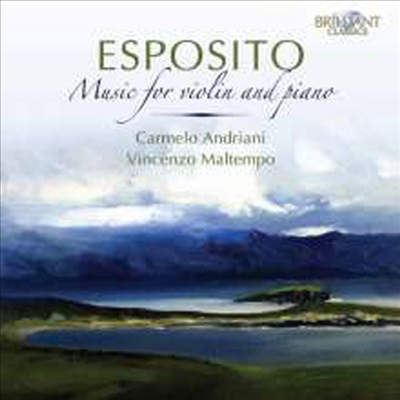 미셀 에스포지토: 바이올린과 피아노를 위한 작품 (Michele Esposito: Works for Violin &amp; Piano) (2CD) - Carmelo Andriani