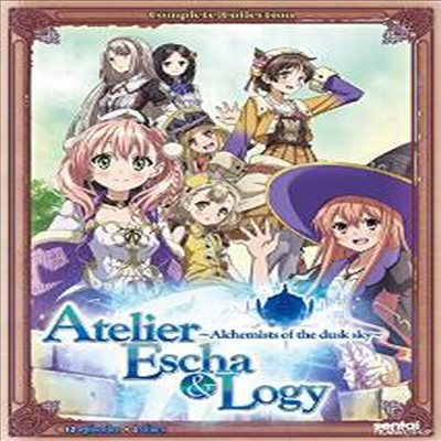 Atelier Escha &amp; Logy: Alchemists Of The Dusk Sky (에스카 &amp; 로지의 아틀리에: 황혼의 하늘의 연금술사)(지역코드1)(한글무자막)(DVD)