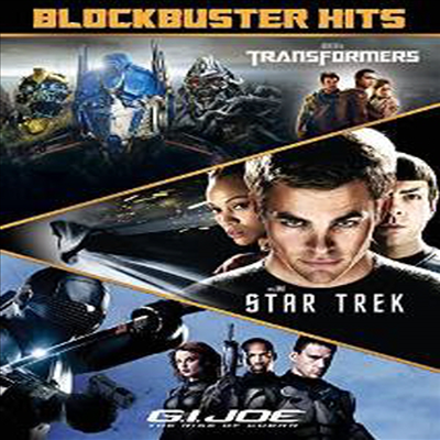 Blockbuster Hits: Transformers / Star Trek / G.I. Joe (트랜스포머 / 스타 트렉: 더 비기닝 / 지.아이.조 - 전쟁의 서막)(지역코드1)(한글무자막)(DVD)