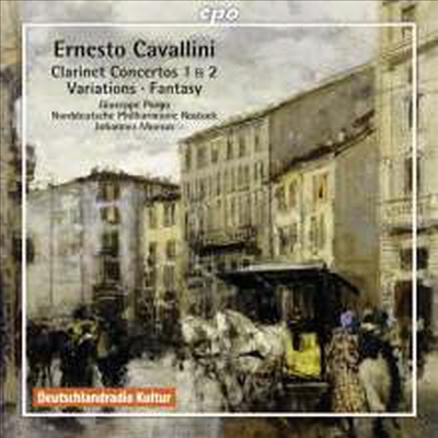 카발리니: 클라리넷 협주곡 1, 2번 (Cavallini: Clarient Concertos Nos.1 &amp; 2)(CD) - Giuseppe Porgo