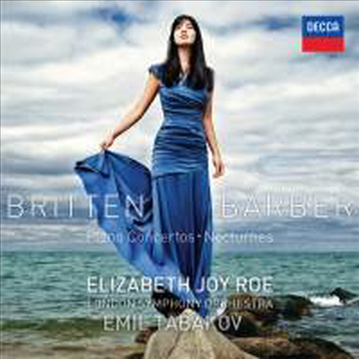 브리튼 & 베버: 피아노 협주곡집 (Britten & Barber: Piano Concerto)(CD) - Elizabeth Joy Roe