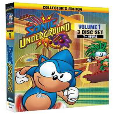 Sonic Underground: Volume 1 (소닉 언더그라운드 볼륨 1)(지역코드1)(한글무자막)(DVD)