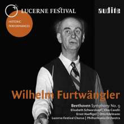 베토벤: 교향곡 9번 '합창' - 1954년 루체른 페스티벌 실황 (Beethoven: Symphony No.9 'Choral' - 1954 Lucerne Festival) (Digipack)(CD) - Wilhelm Furtwangler