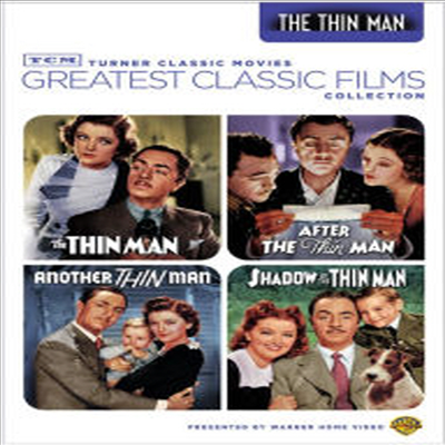 The Thin Man / After The Thin Man / Another Thin Man / Shadow Of The Thin Man (그림자 없는 남자 / 애프터 더 씬 맨 / 어나더 씬 맨 / 쉐도우 오브 더 씬 맨)(지역코드1)(한글무자막)(DVD)