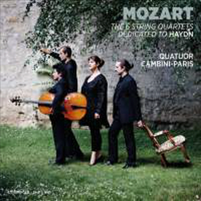 모차르트: 현악 사중주 14번 - 19번 &#39;하이든&#39; (Mozart: Six Quartets dedicated to &#39;Haydn&#39; Nos. 14 -19) (3CD) - Quatuor Cambini-Paris