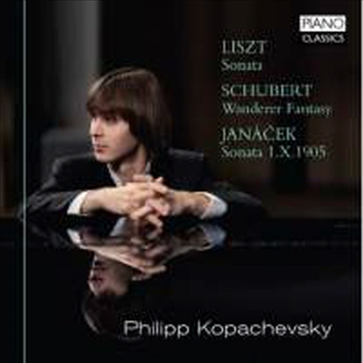 슈베르트: 방랑자 환상곡 & 야나첵, 리스트: 피아노 소나타 (Schubert: Fantasie 'Wanderer' & Janacek, Liszt: Piano Sonatas)(CD) - Philipp Kopachevsky