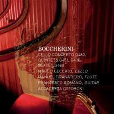 보케리니: 첼로 협주곡 7번 & 기타 오중주 7번 (Boccherini: Cello Concerto No.7 & Guitar Quintet In E Minor, G451)(CD) - Accademia Ottoboni