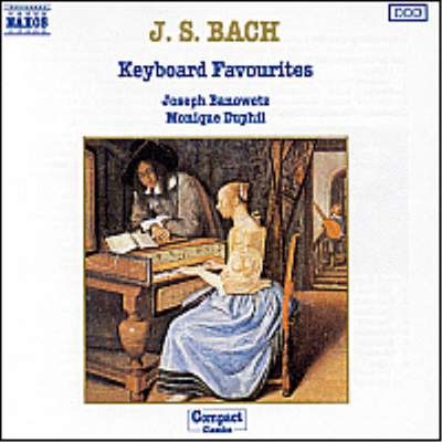 바흐 : 유명 키보드 작품집 (Bach : Keyboard Favorites)(CD) - Joseph Banowetz