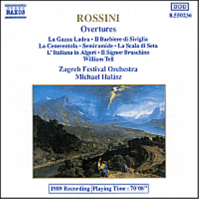 로시니 : 서곡모음집 (Rossini : Overtures)(CD) - Michael Halasz