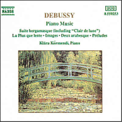 드뷔시 : 피아노 작품집 (Debussy : Piano Works)(CD) - Klara Kormendi