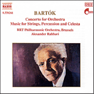바르톡 : 오케스트라를 위한 협주곡, 현과 타악기 첼레스타를 위한 음악 (Bartok : Concerto For Orchestra, Music For Strings Percussion And Celesta)(CD) - Alexander Rahbari