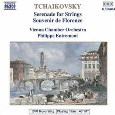 차이코프스키 : 현을 위한 세레나데, 플로렌스의 추억 (Tchaikovsky : Serenade For Strings, Souvenir De Florence)(CD) - Philippe Entremont