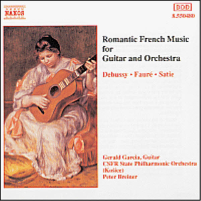 기타와 오케스트라를 위한 낭만적 프랑스 작품 (Romantic French Music for Guitar and Orchestra)(CD) - Gerald Garcia