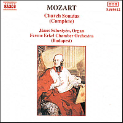 모차르트 : 교회 소나타 전집 (Mozart : Complete Church Sonatas)(CD) - Janos Sebestyen