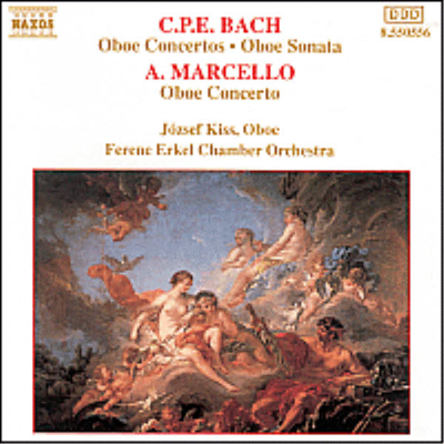 C.P.E. 바흐 : 오보에 협주곡, 오보에 소나타, 마르첼로 : 오보에 협주곡 (C.P.E. Bach : Oboe Concerto, Oboe Sonata, Marcello : Oboe Concerto)(CD) - Jozsef Kiss