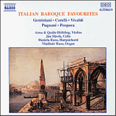 유명 이탈리아 바로크 작품집 (Italian Baroque Favourites)(CD) - Anna Holbling