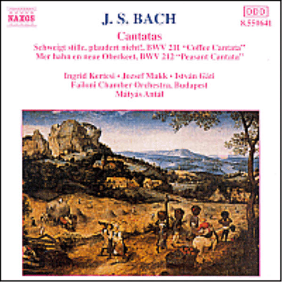 바흐 : 커피 칸타타, 농민 칸타타 (Bach : Coffee Cantata BWV211, Peasant Cantata BWV212)(CD) - Matyas Antal