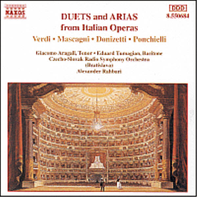 이탈리아 오페라의 이중주와 아리아 (Duets And Arias From Italian Operas)(CD) - Giacomo Aragall