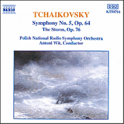 차이코프스키 : 교향곡 5번, 폭풍 (Tchaikovsky : Symphony No.5 Op.64, The Storm Op.76)(CD) - Antoni Wit