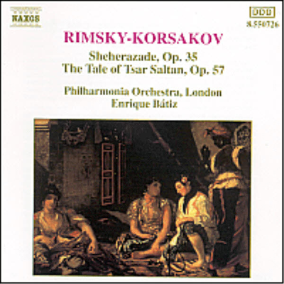 림스키-코르사코프 : 세헤라자데, 술탄 황제의 이야기 (Rimsky-Korsakov : Sheherazade, The Tale Of Tsar Saltan)(CD) - Enrique Batiz