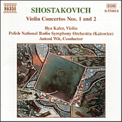 쇼스타코비치 : 바이올린 협주곡 1, 2번 (Shostakovich : Violin Concerto No.1 Op.99, No.2 Op.129)(CD) - Ilya Kaler