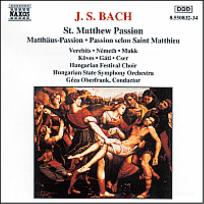 바흐 : 마태 수난곡 (Bach : St. Matthew Passion BWV 244) (3CD) - Geza Oberfrank