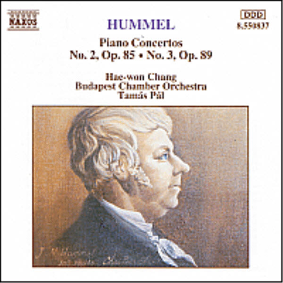 훔멜 : 피아노 협주곡 2, 3번 (Hummel : Piano Concertos No.2 Op.85, No.3 Op.89)(CD) - 장혜원 (Hae-Won Chang)