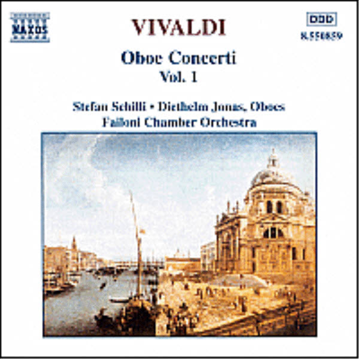 비발디 : 오보에 협주곡 1집 (Vivaldi : Oboe Concertos, Vol. 1)(CD) - Judit Kiss Domonkos