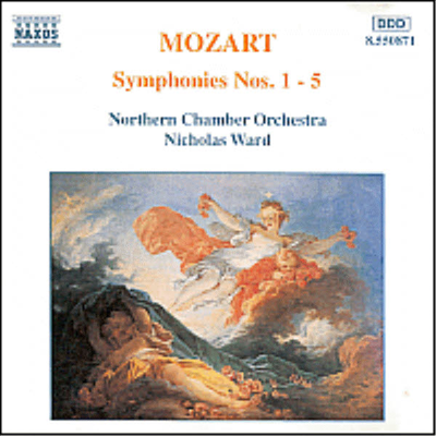 모차르트 : 교향곡 1-5번 (Mozart : Symphonies Nos.1-5)(CD) - Nicholas Ward