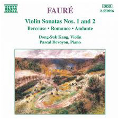 포레 : 바이올린 소나타 1, 2번 (Faure : Violin Sonatas No.1 Op.13, No.2 Op.108)(CD) - 강동석 (Dong-Suk Kang)