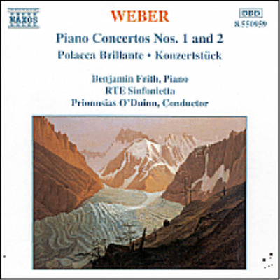 베버 : 피아노 협주곡 1, 2번 (Weber : Piano Concerto No.1 Op.11, No.2 Op.32)(CD) - Benjamin Frith