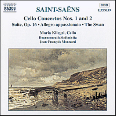 생상 : 첼로 협주곡 1, 2번 (Saint-Saens : Cello Concertos No.1 Op.33, No.2 Op.119)(CD) - Maria Kliegel