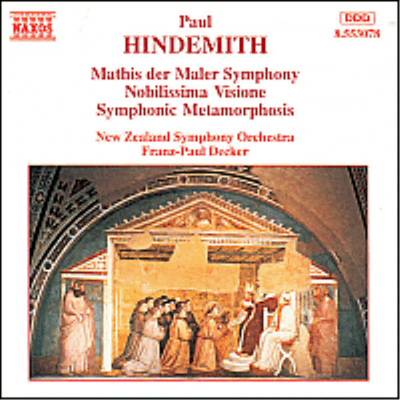 힌데미트 : 화가 마티스, 베버 주제에 의한 교향적 변용 (Hindemith : Mathis Der Maler, Symphonic Metamorphosis On Themes Of Carl Maria Von Weber)(CD) - Franz-Paul Decker