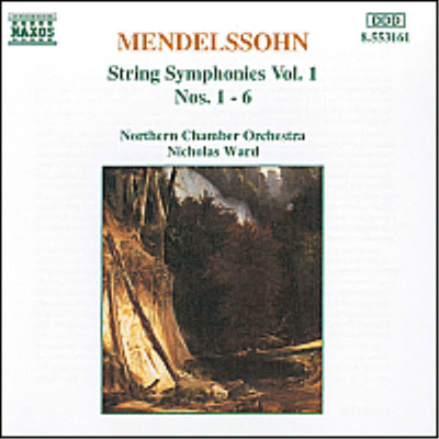 멘델스존 : 현악 교향곡 1집 (Mendelssohn : String Symphonies, Vol. 1 (Nos. 1-6)(CD) - Nicholas Ward