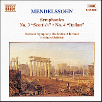 멘델스존 : 교향곡 3 '스코틀랜드', 4번 '이탈리아' (Mendelssohn : Symphony No.3 Op.56 'Scottish', No.4 Op.90 'Italian')(CD) - Reinhard Seifried