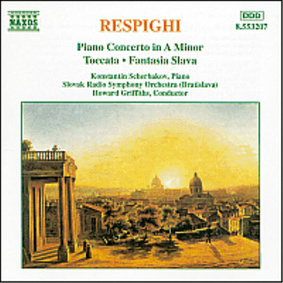 레스피기 : 피아노 협주곡, 토카타, 환타지아 슬라바 (Respighi : Piano Concerto, Toccata, Fantasia Slava)(CD) - Konstantin Scherbakov