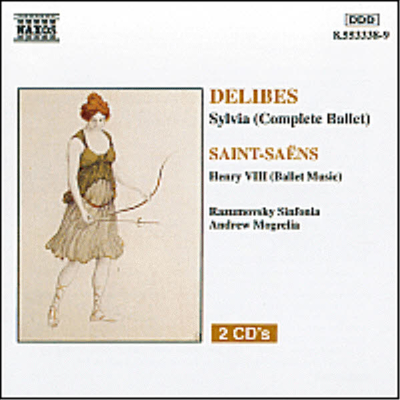 들리브 : 실비아, 생상 : 헨리 8세 (2막) (Delibes : Sylvia, Saint-Saens : Henry VIII (Act II) (2CD) - Andrew Mogrelia