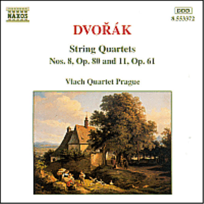 드보르작 : 현악 사중주 8, 11번 (Dvorak : String Quartet No.8 Op.80, No.11 Op.61)(CD) - Vlach Quartet Prague